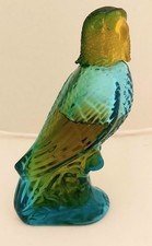 Vintage Avon Perfume Island Parakeet Moon wind bottle