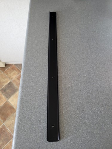 Black worktop trim - black,