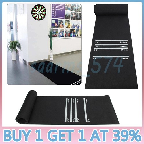 Professional darts mat with - darts, 4