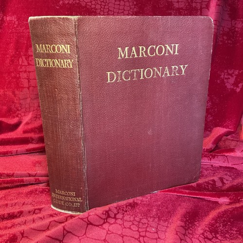 Marconi dictionary specially - dictionary,,