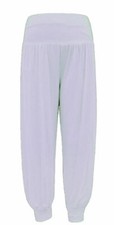 WOMENS HAREM ALI BABA PANTS LADIES TROUSERS LONG BAGGY LEGGINGS YOGA UK 8-26