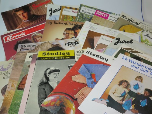 Vintage knitting patterns - vintage,