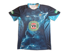 New South Wales NSW Blues Origin Training Shirt Australia NRL Rugby League L