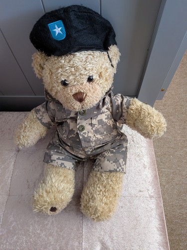 Two build bear ted with - build,