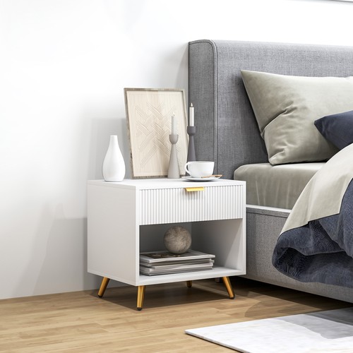 Bedside table with drawer and - table,,