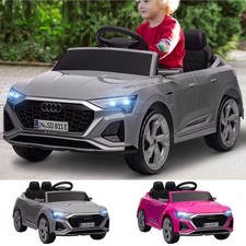 Audi Q8 e-tron Sportback Licensed Kids Electric Car w/ Spring Suspension