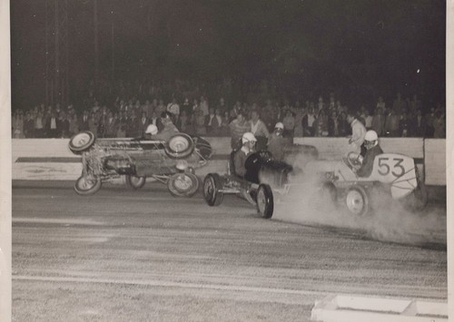 Midget car crash - midget, freeport