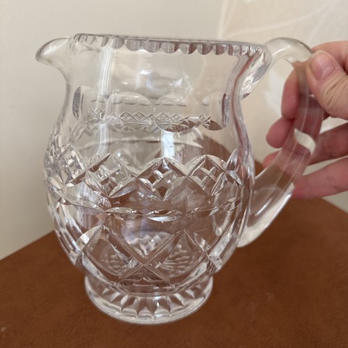 Large heavy vintage crystal - large,