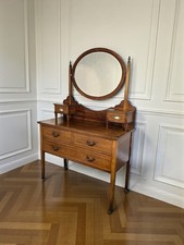 An Antique Edwardian Mahogany Dressing Chest of Drawers ~Delivery Available~