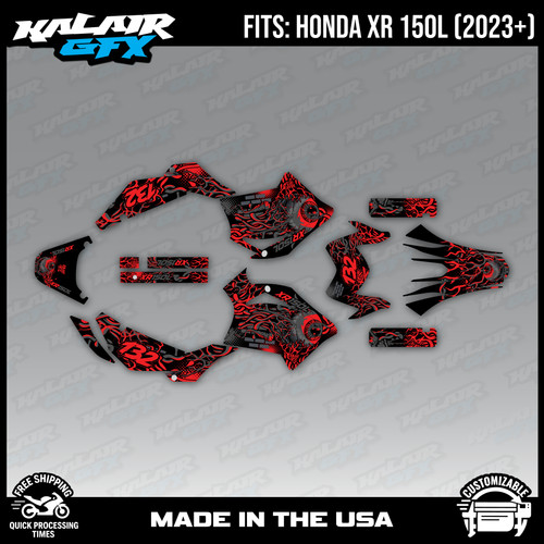 Graphics kit for - kit, honda