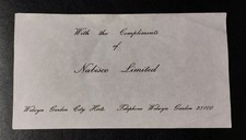 Nabisco Compliment Slip -