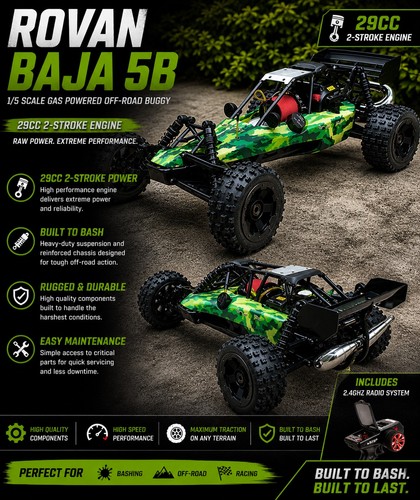 Rovan baja scale - baja, 1/5