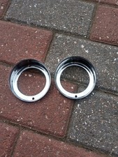 Jaguar Stype / Mk X / 420g / front side light outer chromes, 