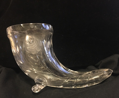 Vintage crystal clear glass - crystal,