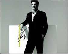 Colin Firth A Single Man Pride & Prejudice Autograph Signed UACC RD 96