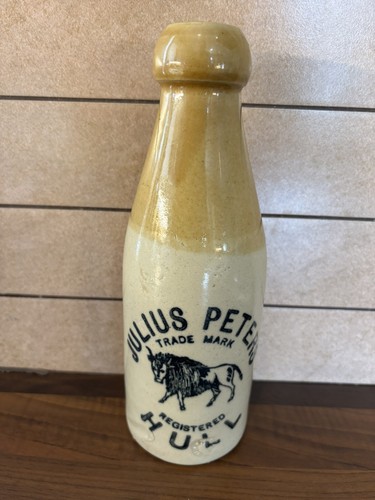 Hull stone ginger beer bottle - hull,