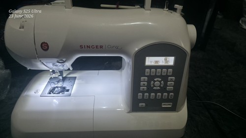 Digital singer curvy - curvy, sewing