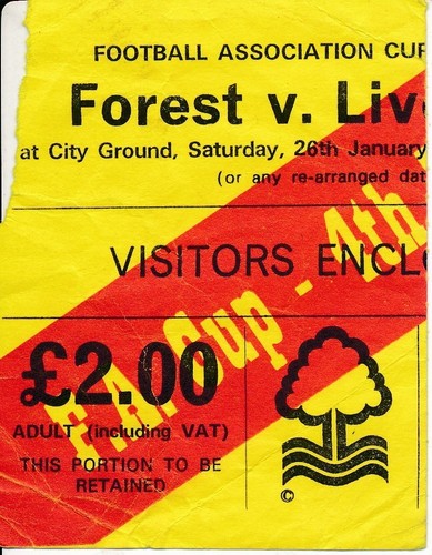 Ticket nottingham forest v - forest,