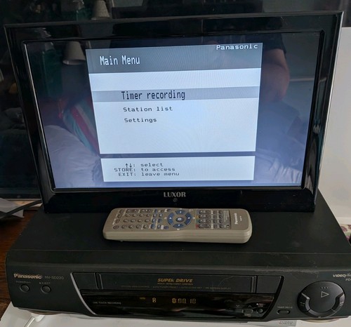 Panasonic sd220b vhs - vhs, video