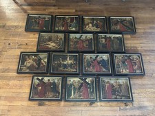 Set 14 Paintings (stations Of The Cross)
