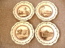 4 x WEDGWOOD QUEEN'S WARE FROG