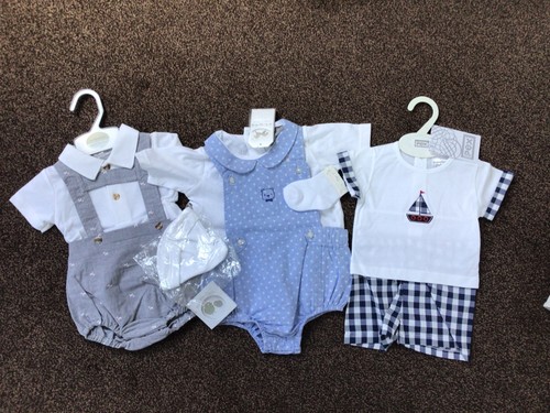 Bundle baby boys clothes teddy