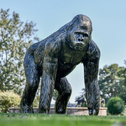 Large bronze silverback - large,