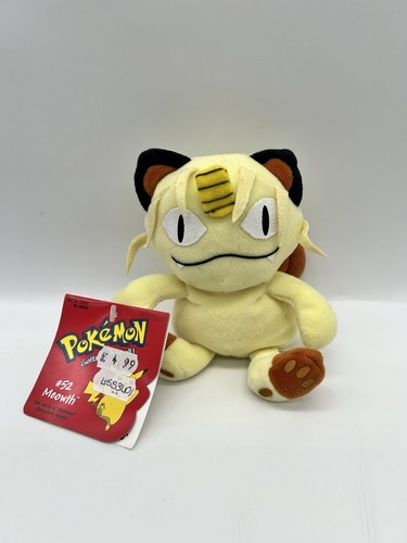 Meowth vintage 1999 beanie - meowth,