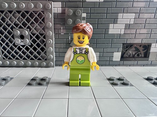 Lego female farmer minifigure - lego,