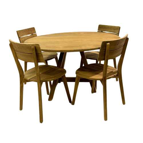 Pair scandi style dining - of,