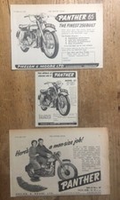 PANTHER MOTORCYCLE MODEL 65