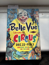 BELLE VUE MANCHESTER INTERNATIONAL CIRCUS PROGRAMME 1961 33rd