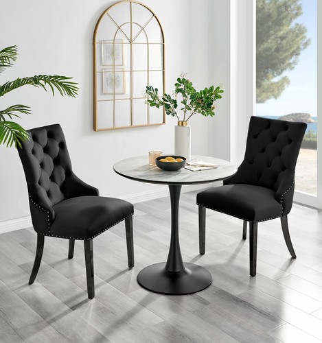 Elina round dining table - dining, in