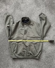 Men’s Ashworth Grey Pullover Head Golf Top Size L