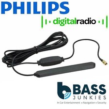 DAB Car Radio Glass Mount Aerial Antenna for Philips Stereo with SMB Connector