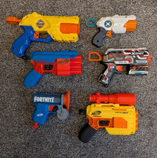 nerf xshot toy gun bundle joblot Fortnite