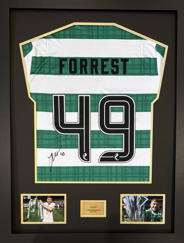 Signed framed james forrest - james,