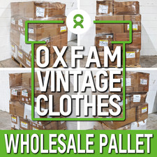 Vintage Clothes Wholesale Job Lot Pallet - Mixed Styles & Sizes - Used F2