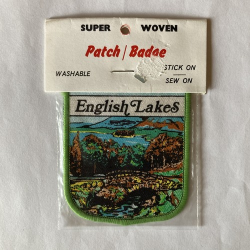 Woven badge patch english - badge,