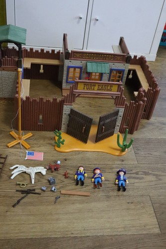 Vintage playmobil 3023 fort - playmobil,