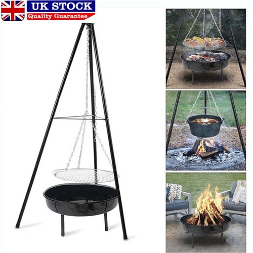 Tripod fire pit - tripod, bowl