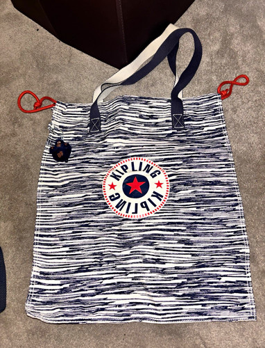 Kipling navy white striped - kipling, navy/white