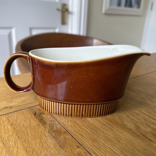 Poole pottery brown - pottery, jug