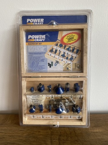 Powercraft router bit set - bit,