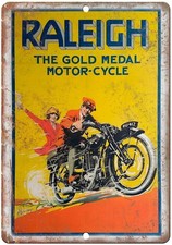 Vintage Motorcycle Sign
