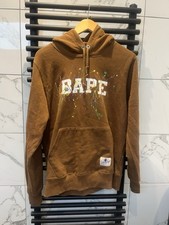 Brown bape paint splatter