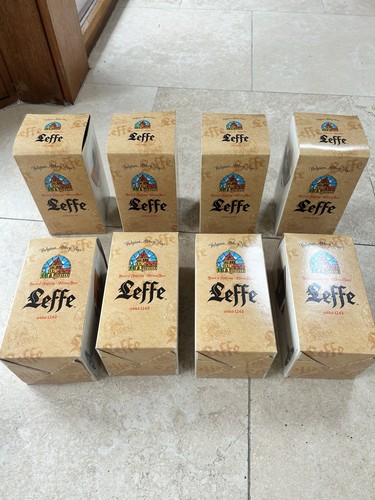 Leffe belgium beer - beer, half