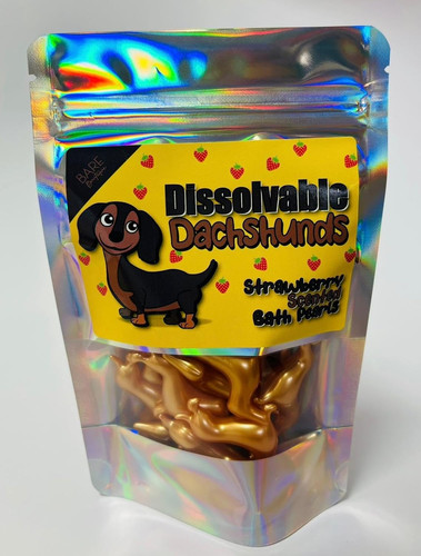 Dissolvable dachshunds 15 x - dachshunds,