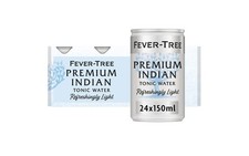 Fever-Tree Refreshingly Light Indian Tonic Water, 150ml, 8 Count (Pack of 3)