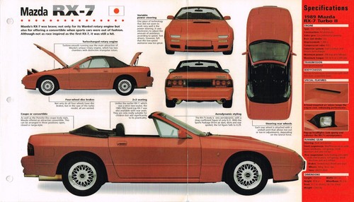 Mazda rx7 turbo spec - rx-7,